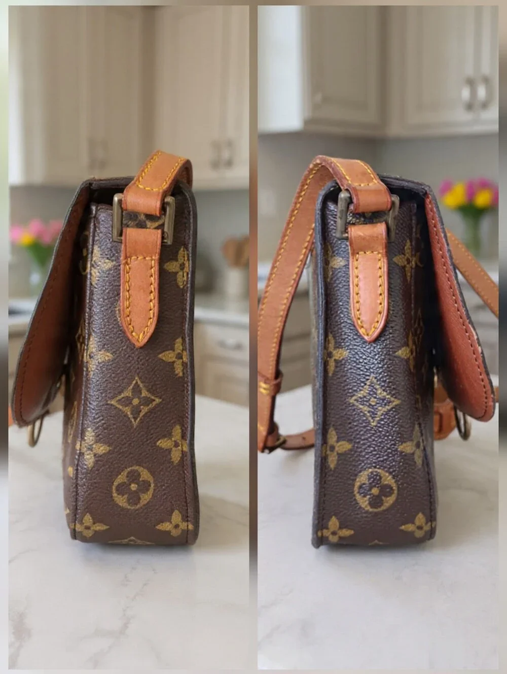Louis Vuitton Vintage 1988 Saint Cloud PM Monogram Crossbody ✨ COA